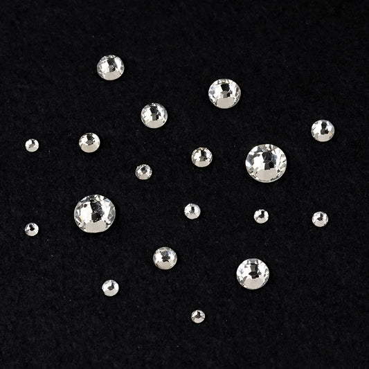 Crystal round nail stones (approximately 1,440 pieces)