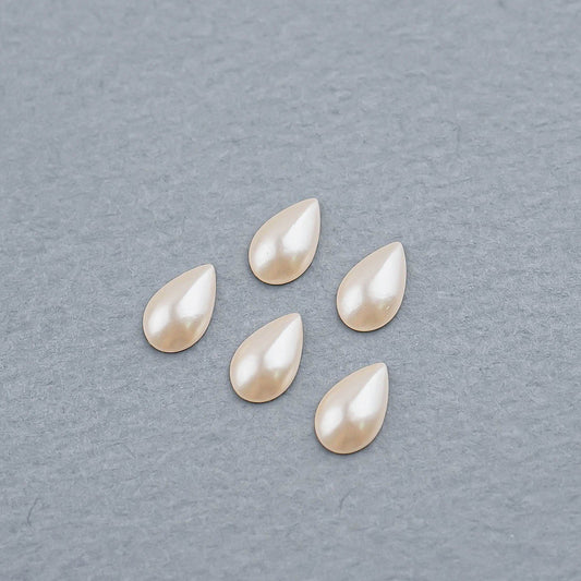 Austrian Crystal Cabochon Drop- 5 Pieces 2308/4 Nail Stone