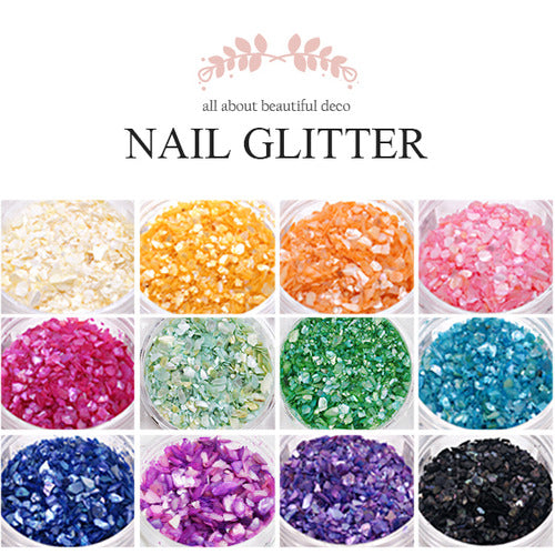 [Nail Trend] 12 Colors of Mother-of-pearl Powder