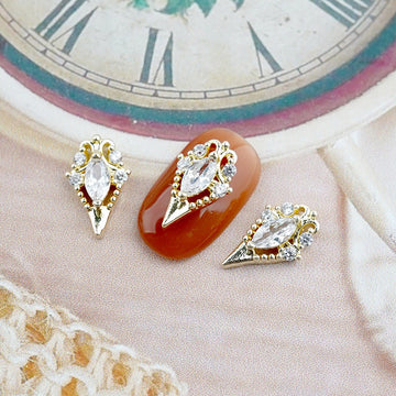 Luxury Nail Parts-47 Waterdrop Zircon Stone