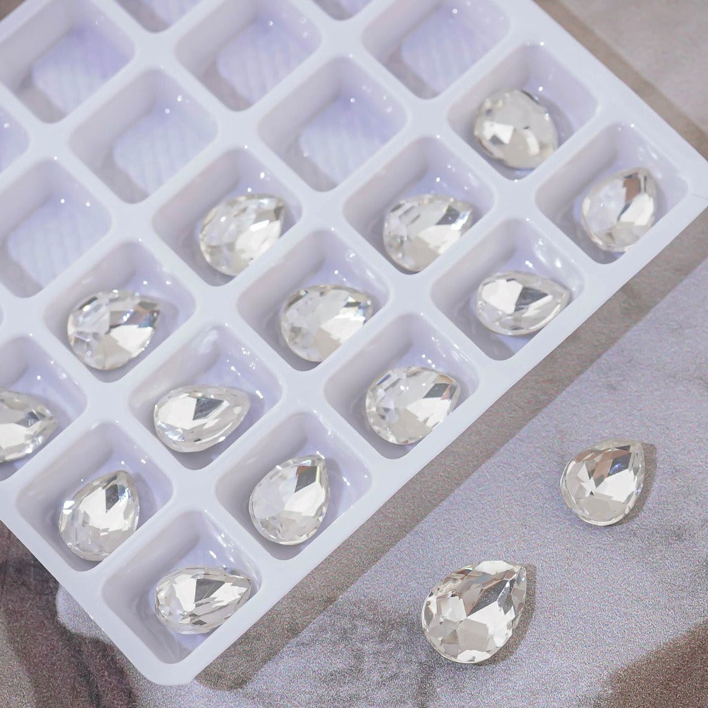 Nail Stone-1 V-Cut Crystal