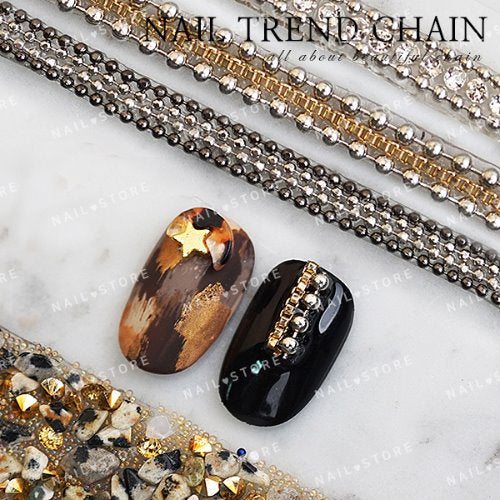 mix nail chain-1/3 types/length 20cm