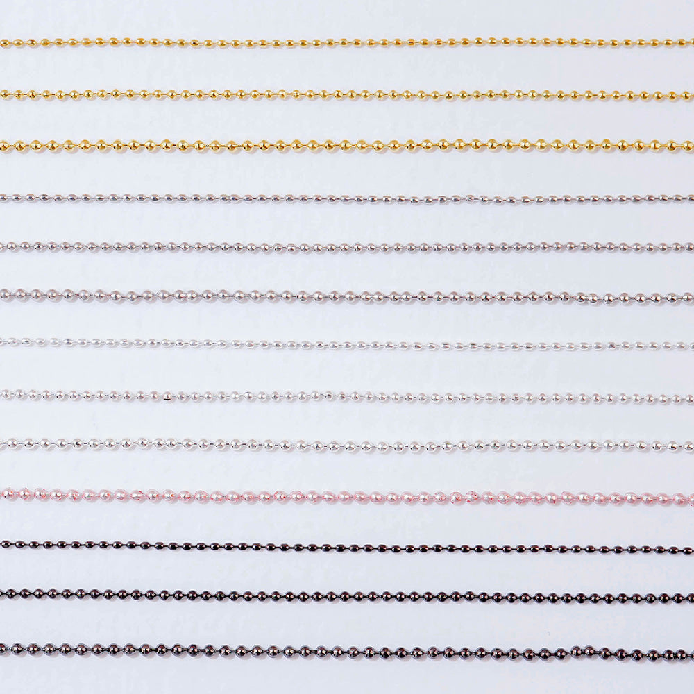 Trend Charm Stone Chain 30cm Nail Parts