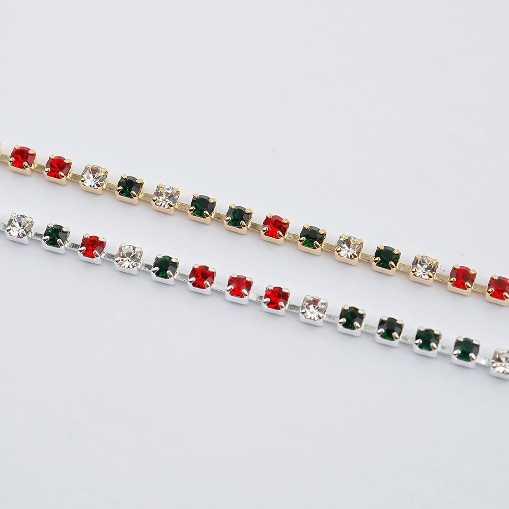 Christmas cubic chain-1 ss4 length±20cm