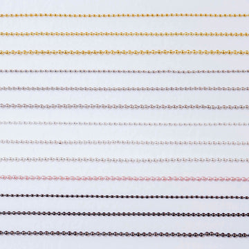 Charm Stone Chain 120cm Nail Parts