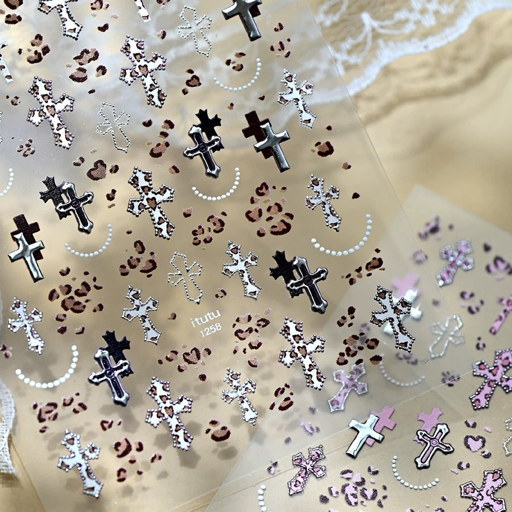 Premium Nail Sticker - 121 Hopi Cross