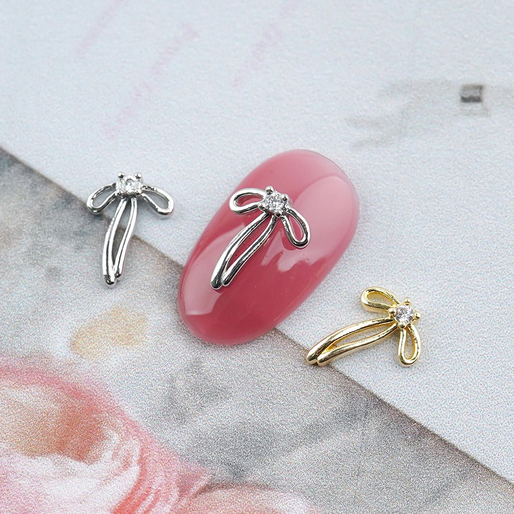 Ribbon Nail Parts-109 Ballet Core Knot