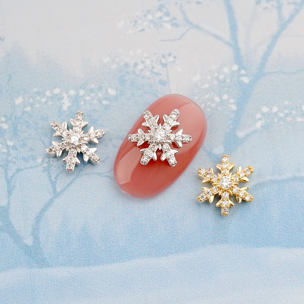 Luxury Nail Parts-53 Snowflake Christmas Stone