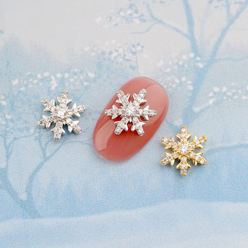 Luxury Nail Parts-53 Snowflake Christmas Stone