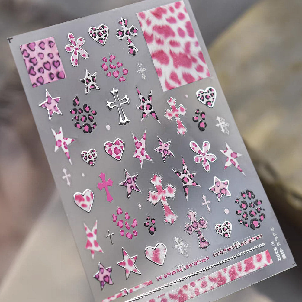 Premium Nail Sticker - 122 Hopi Cross