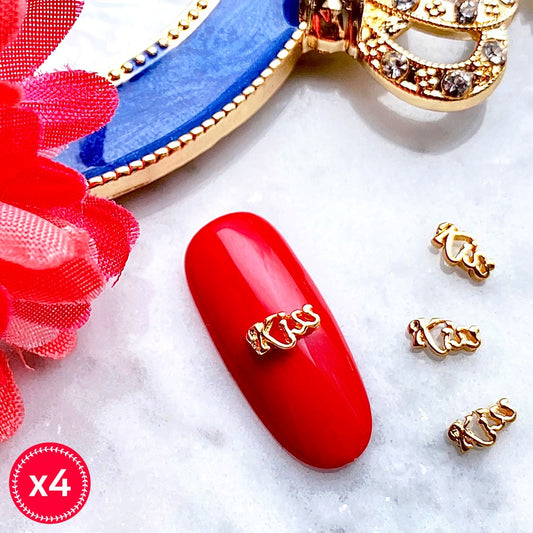kiss Nail Parts-24 Metal 4-Piece Large Pack