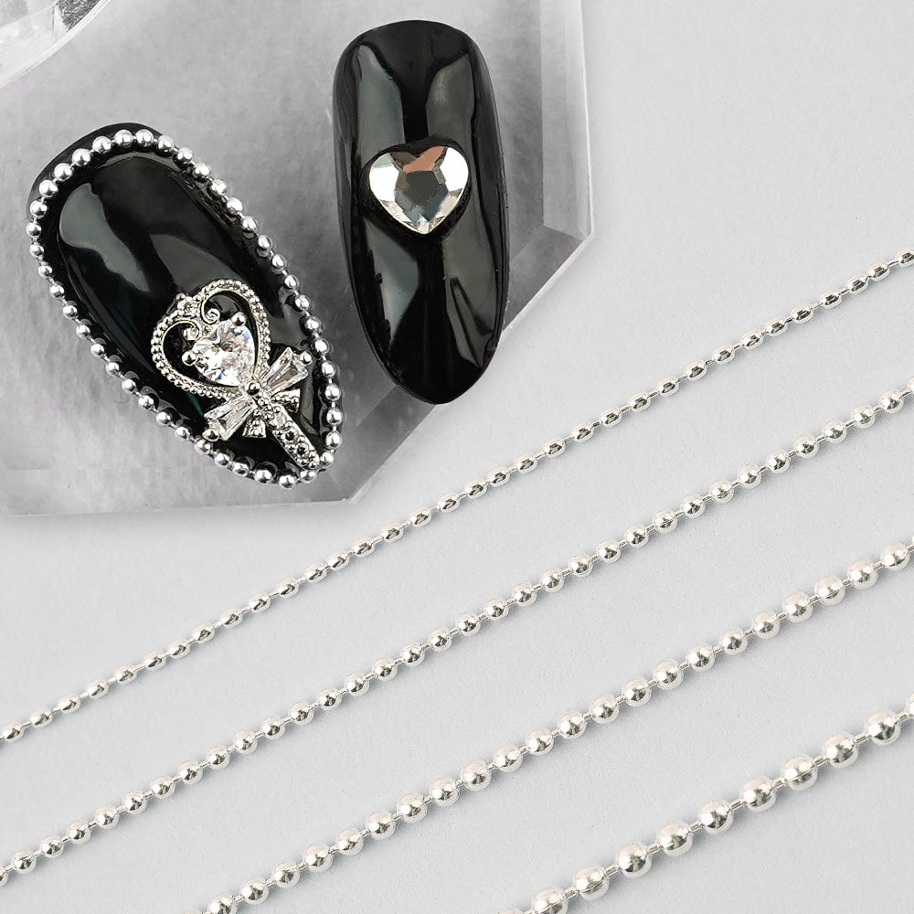 Charm Stone Chain 120cm Nail Parts