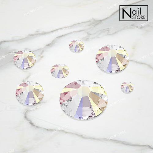 Austrian AB Crystal Flatback Nail Rhinestones