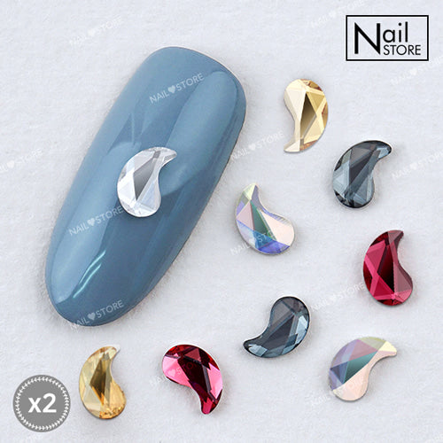 Austrian Crystal 2364 Paisley X 6x3.7