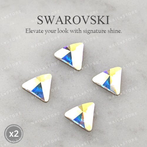 Austrian Crystal 2716 Triangle 5mm-AB