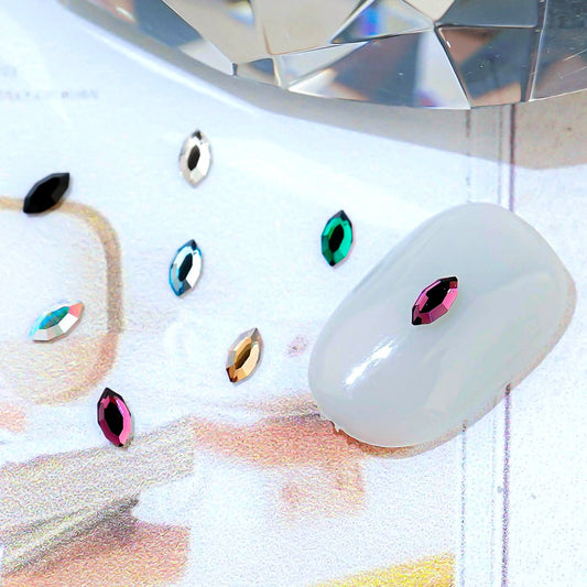 Austrian Crystal Mini Boats 10 pcs