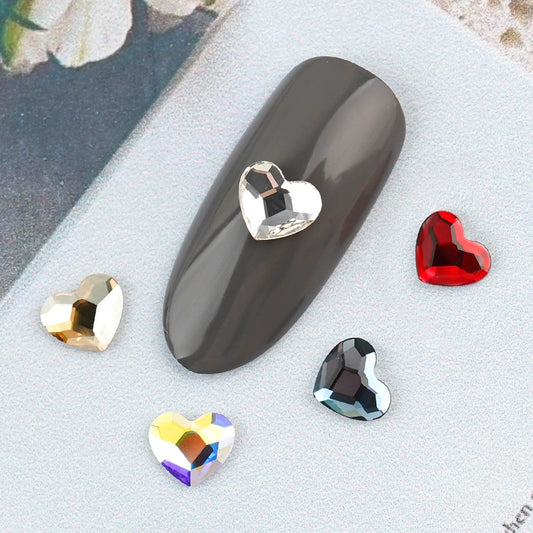 Austrian Heart Nail Stone 2808 6mm