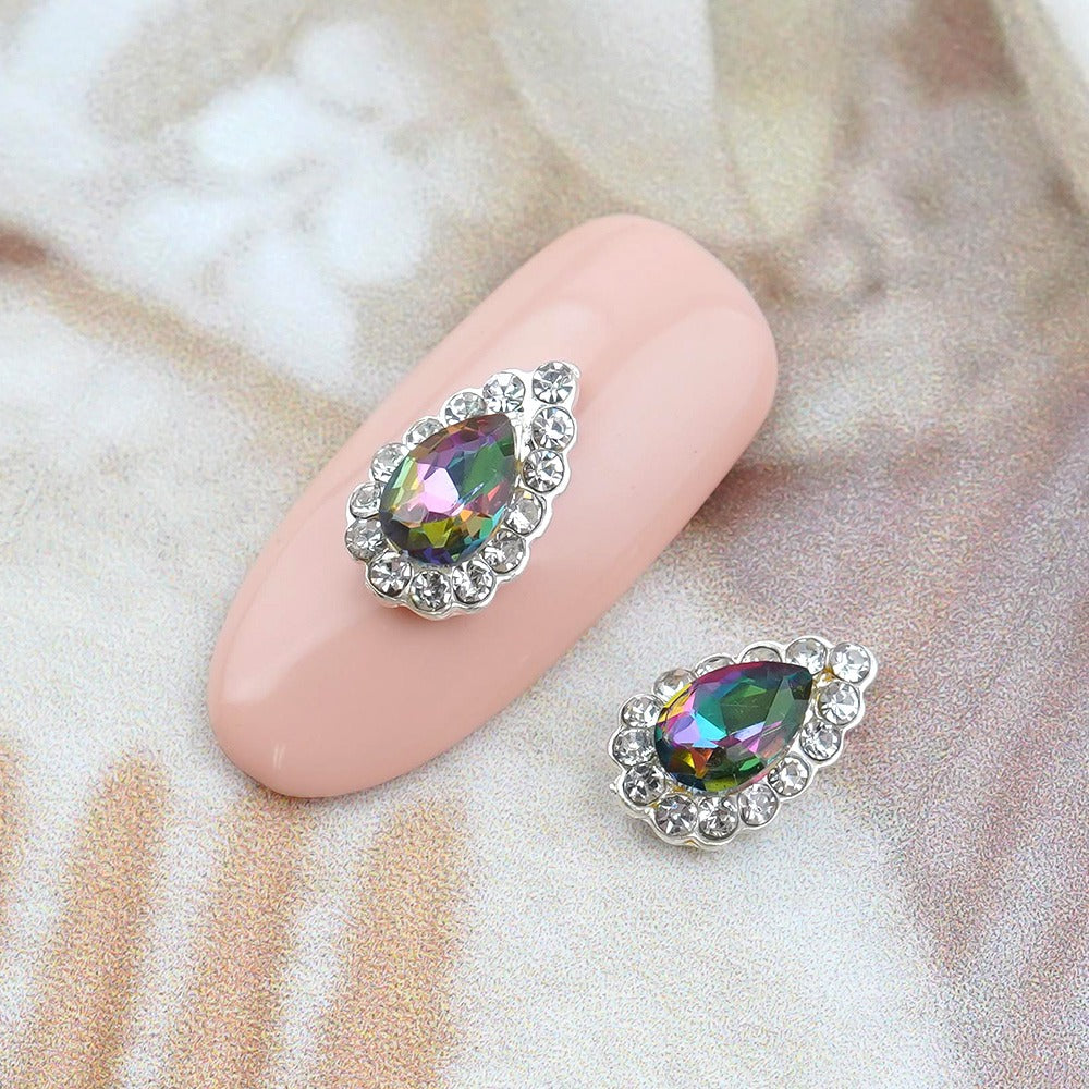 Fancy Nail Parts - 190 Water Drop Fair Cut Stone