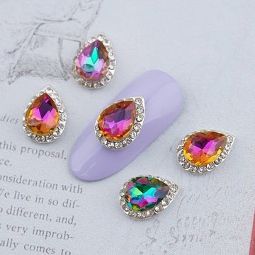 Fancy Nail Parts-192 Water Drop Fair Cut Stone