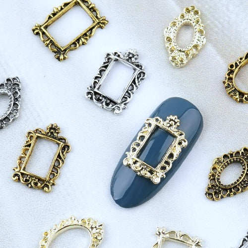 Frame Charm Series-4 12 types of nail parts