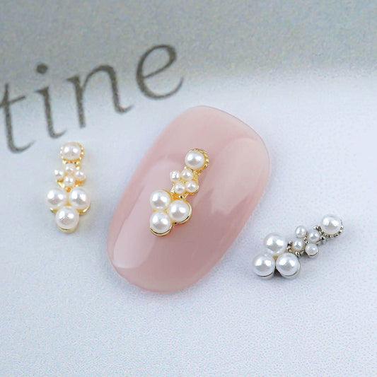 Luxury Nail Parts - 24 Mini Pearls