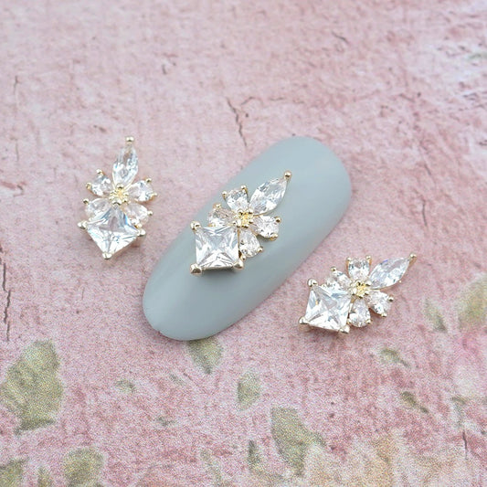 Luxury Nail Parts - 29 Flower Ribbon