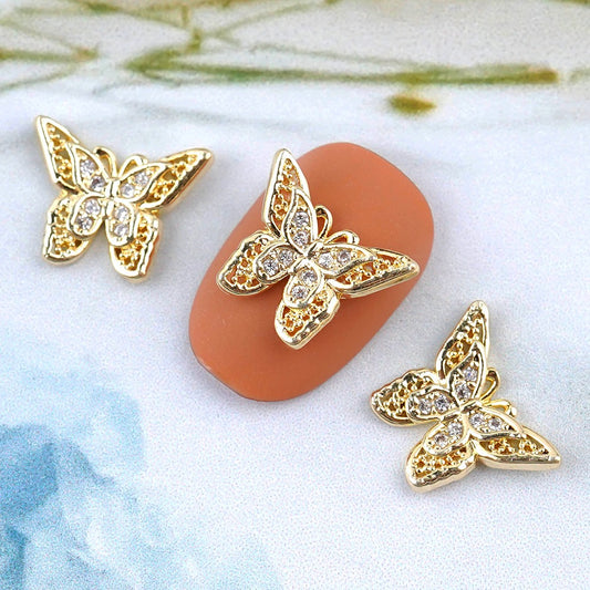 Luxury Nail Parts-6 Butterfly