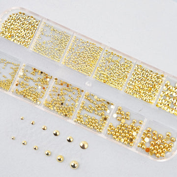 Trendy Metal Half-Cham x Half-Ball 12 Set-1