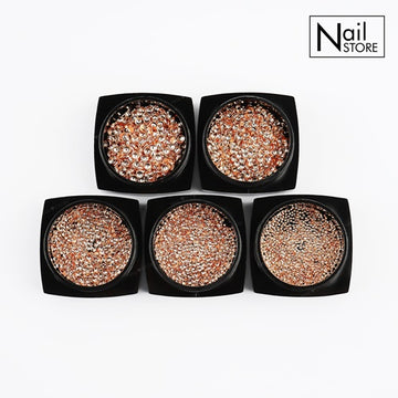 Trendy Metal Round Half-Cut Series-4