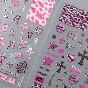 Premium Nail Sticker - 122 Hopi Cross