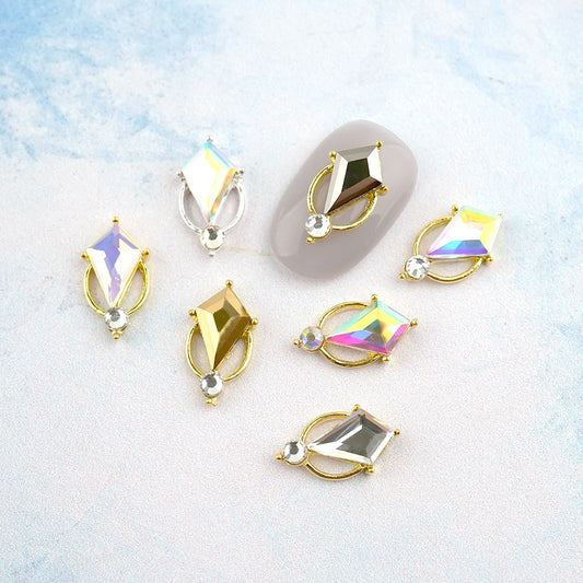 Fancy Nail Parts-36 Kite AB Stone
