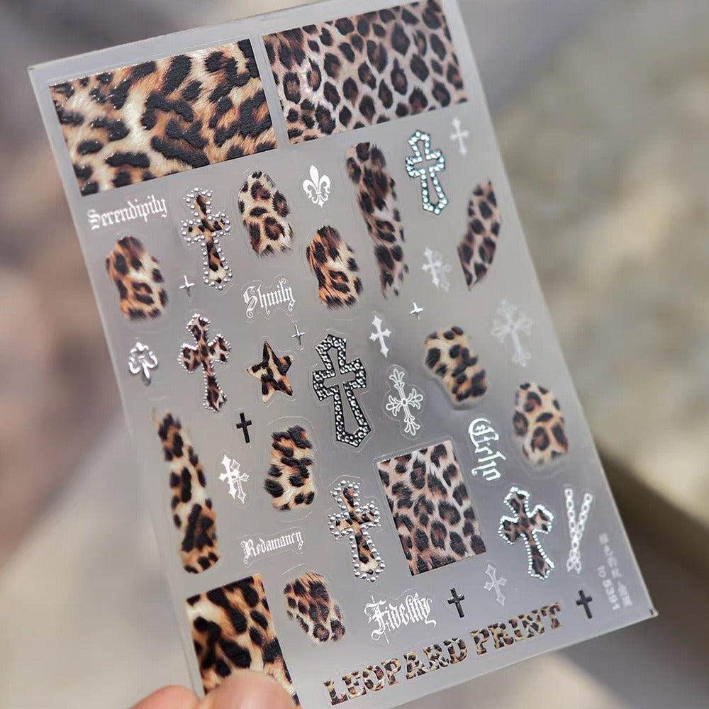 Premium Nail Sticker - 121 Hopi Cross