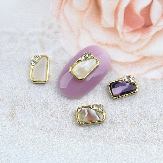 Fancy Nail Parts-28 Mother-of-pearl Marble