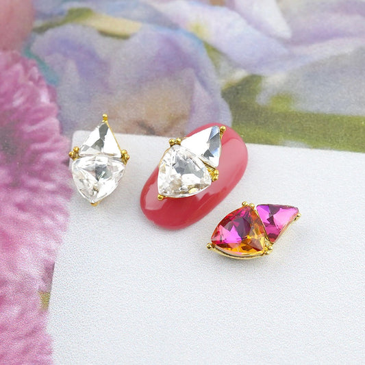 Fancy Nail Parts-17 AB Stone