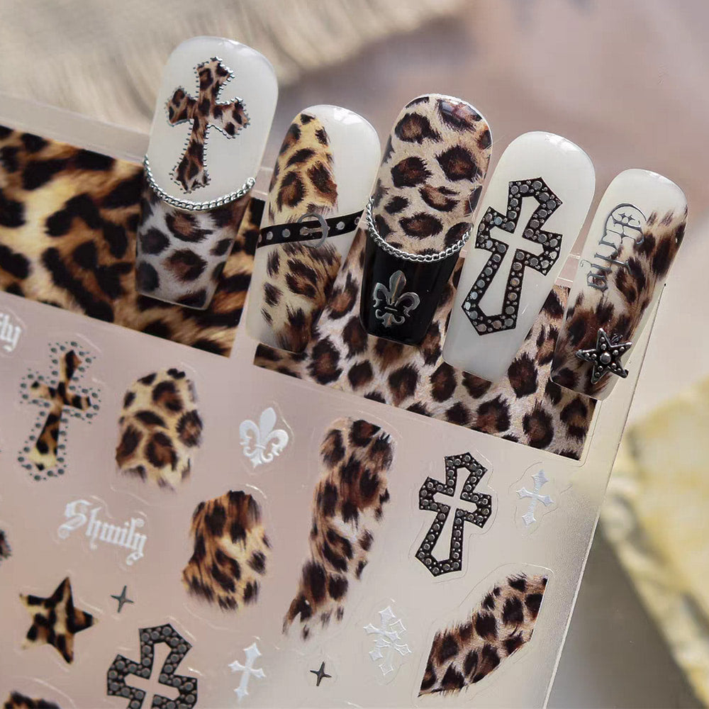Premium Nail Sticker - 121 Hopi Cross