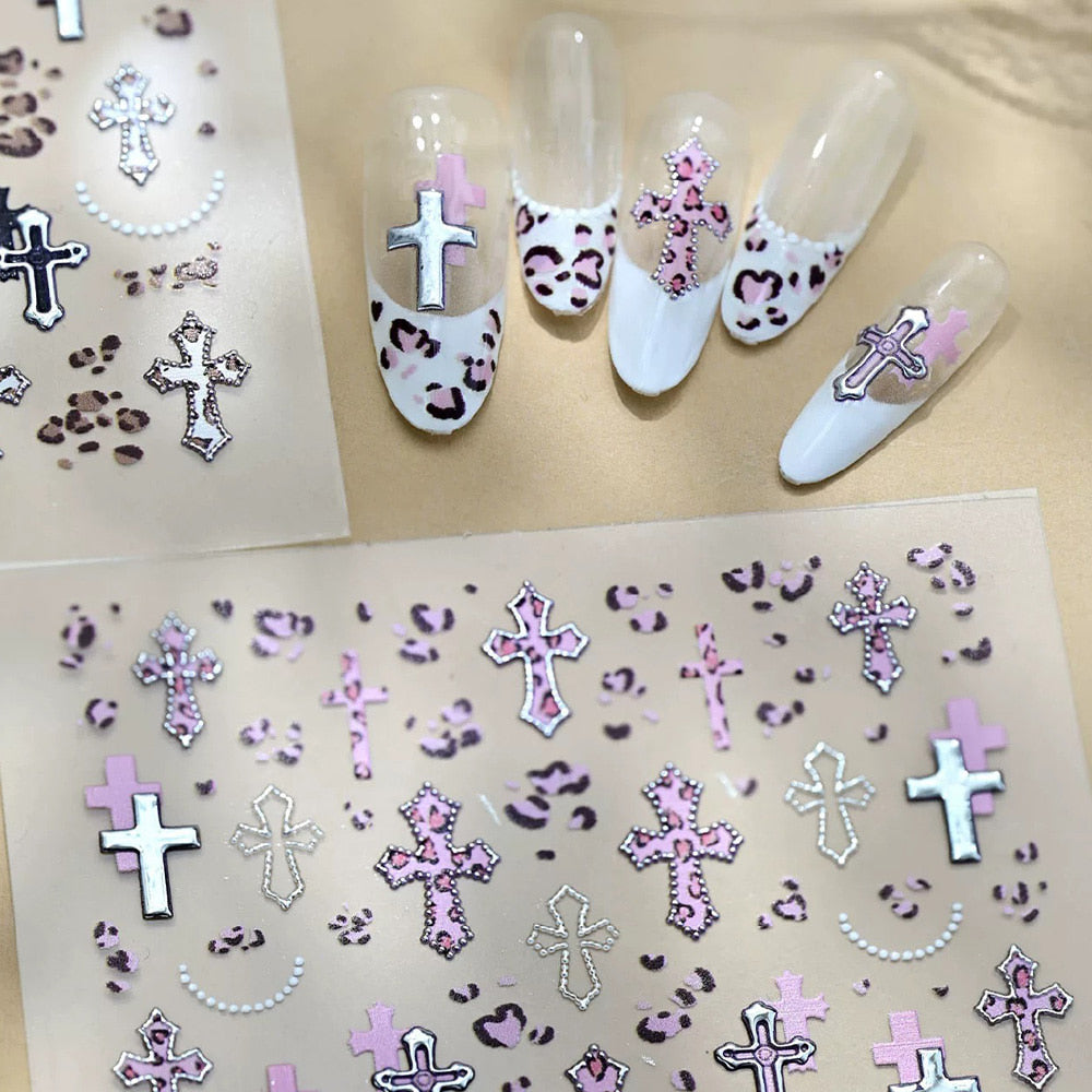 Premium Nail Sticker - 121 Hopi Cross