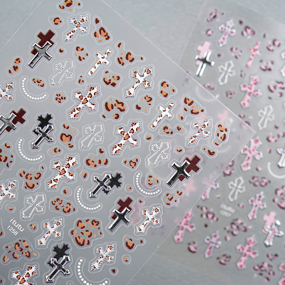 Premium Nail Sticker - 121 Hopi Cross