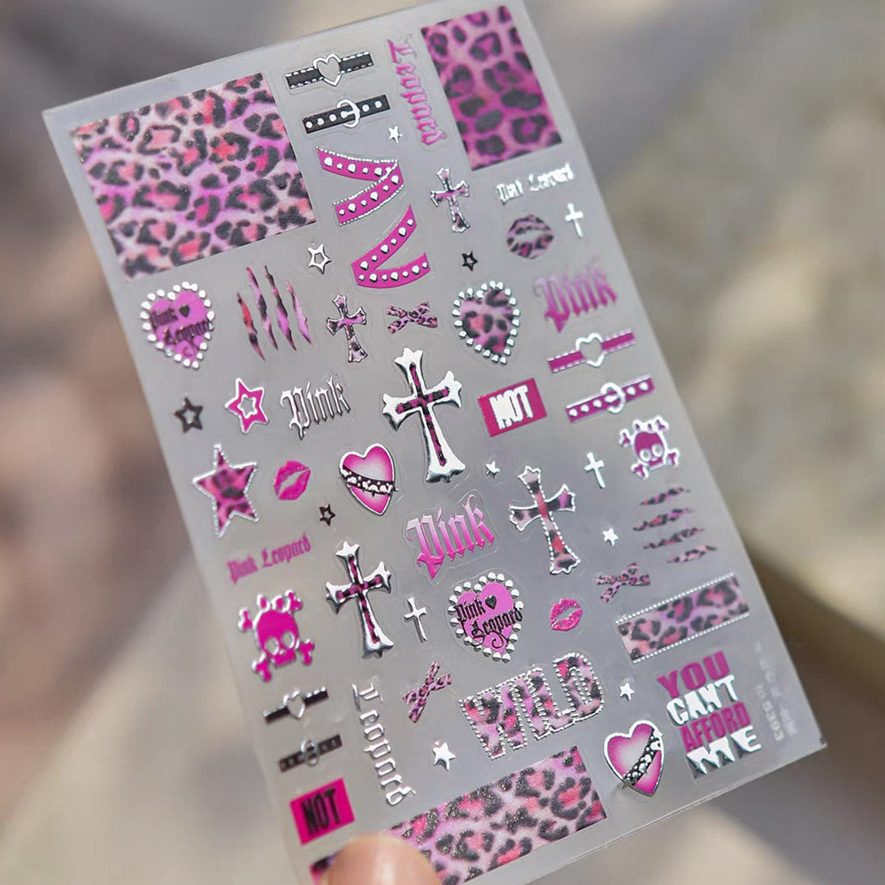 Premium Nail Sticker - 122 Hopi Cross